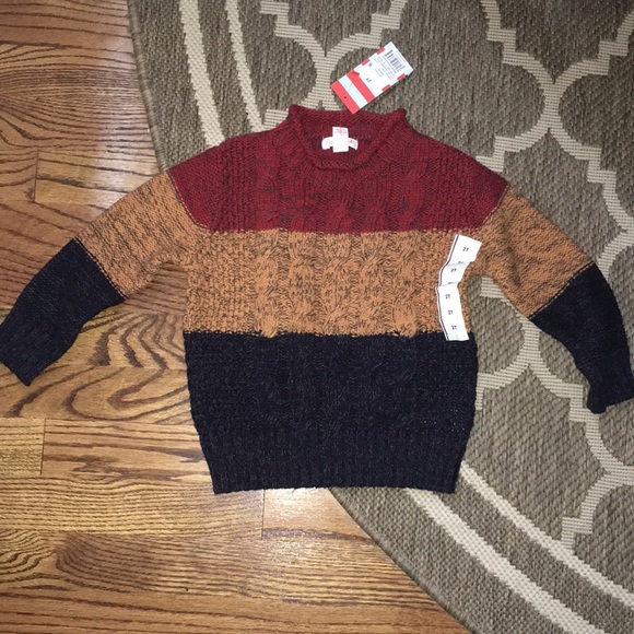 Cat & Jack Other - NWT CAT AND JACK autumn 🍂 cable sweater 2T